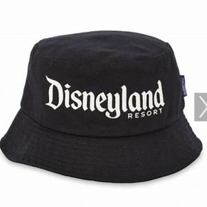 EUC Disneyland Resort Spirit Jersey Bucket Hat in Black O/S